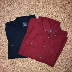 2 Faded Glory Flannels